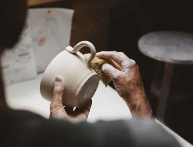 reportage photo artisan céramique fossette
