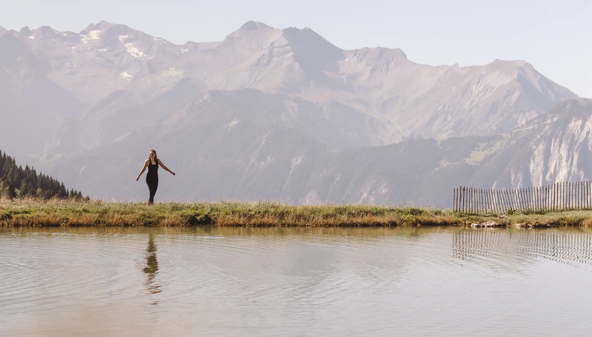 reportage photo montagne coach sportif nature fossette